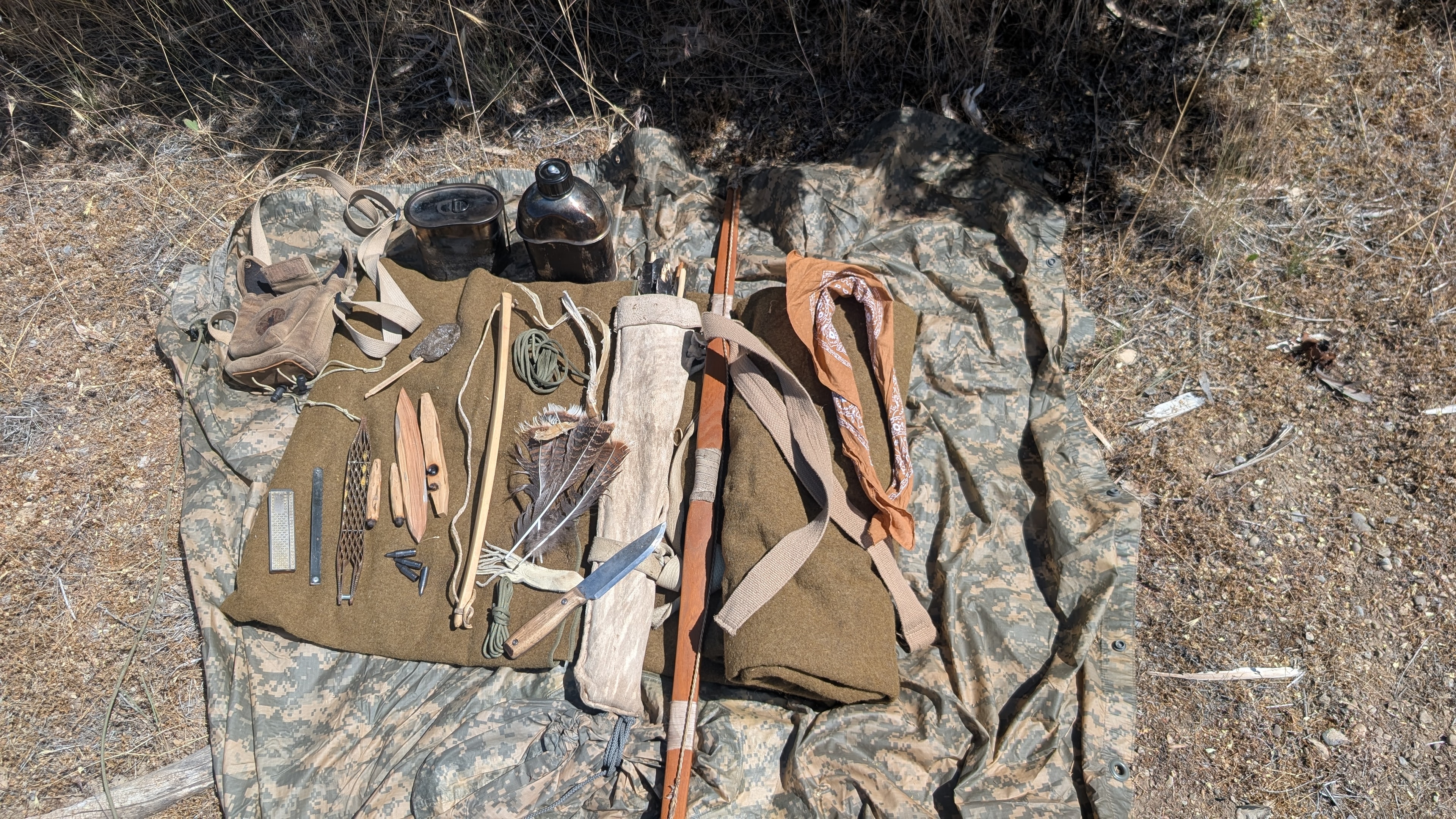 Outdoor primitive skills training